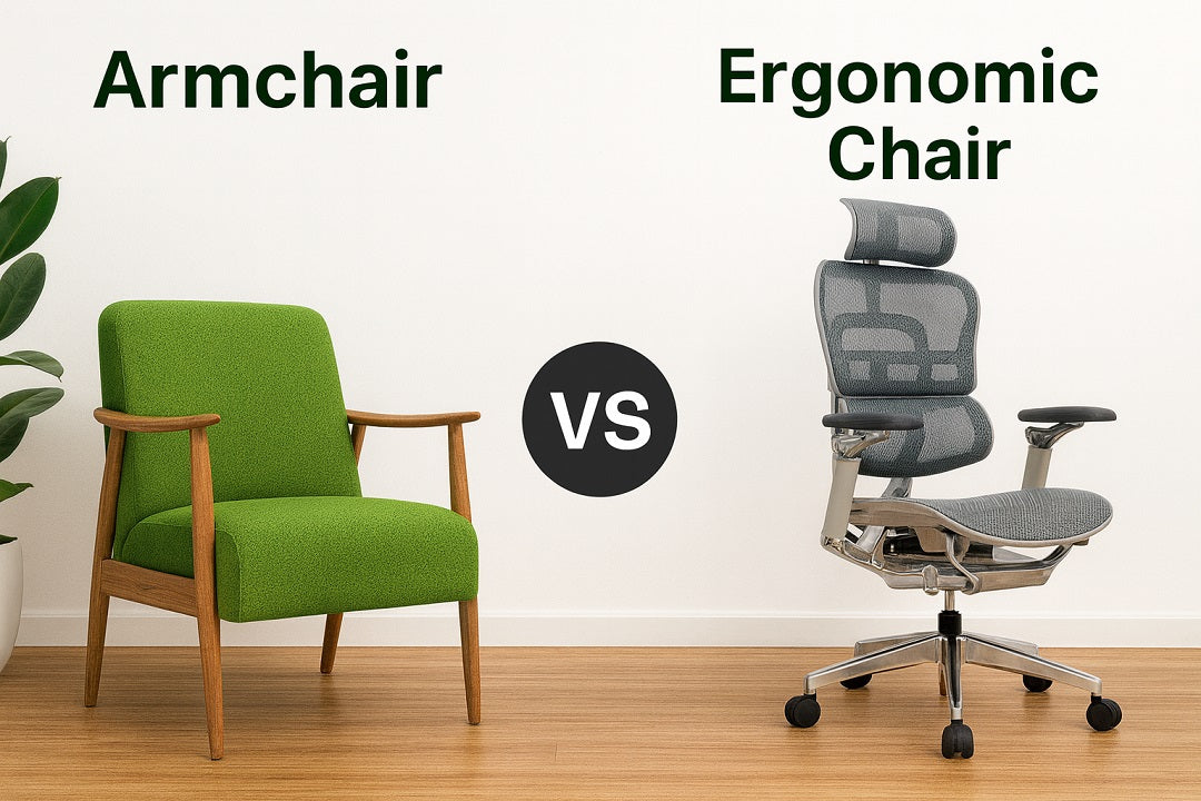 Armchair vs. Ergonomic Chair: Which Is Best for Your Space?